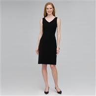 Platinum V Neck Suit Dress
